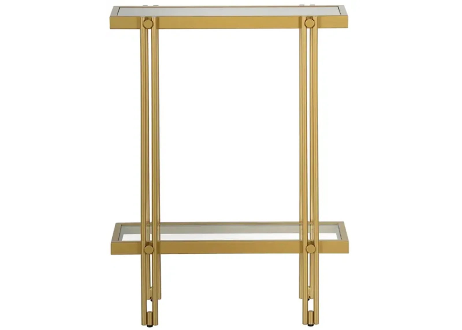 Driscoll Console Table in Brass by Hudson & Canal