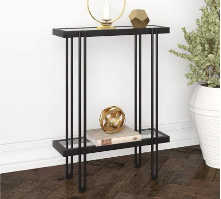 Driscoll Console Table in Blackened Bronze by Hudson & Canal