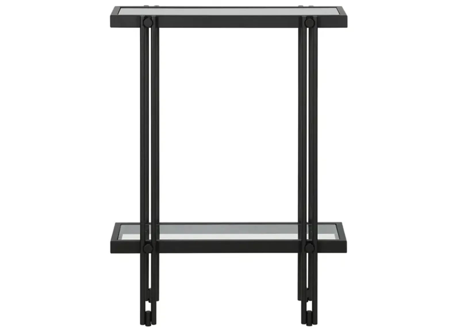 Driscoll Console Table in Blackened Bronze by Hudson & Canal