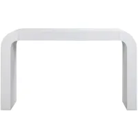 Hump Console Table in White by Tov Furniture