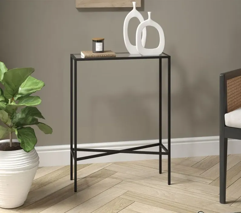 Eden Console Table in Blackened Bronze by Hudson & Canal