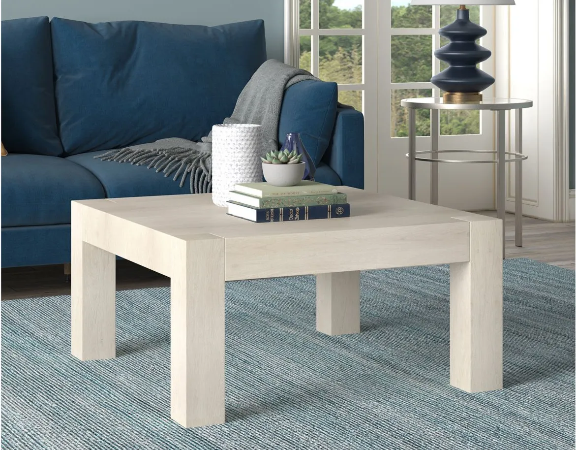 Langston Coffee Table in Alder White by Hudson & Canal