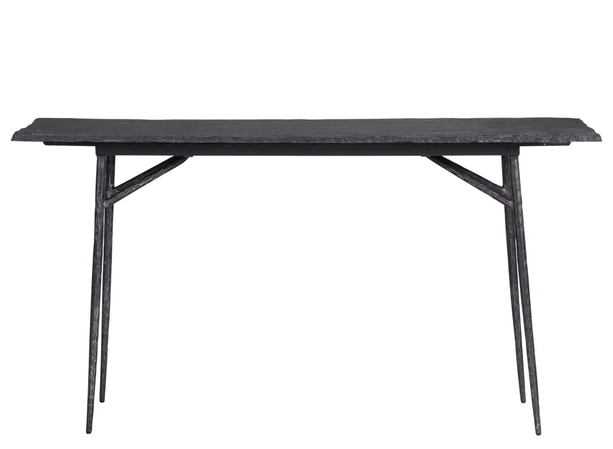 Kaduna Console Table in Black by Uttermost