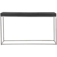Jase Console Table in Black by Uttermost