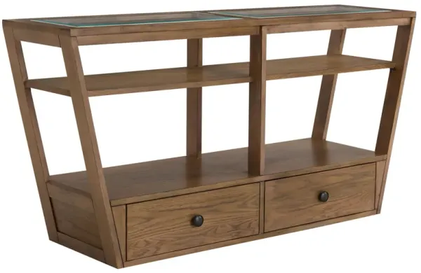 Kaywood Glass Top Sofa Table