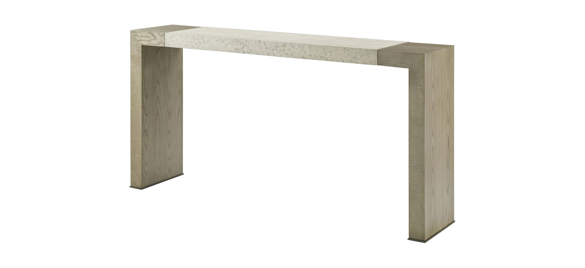 Catalina Console II Table in Dune by Theodore Alexander