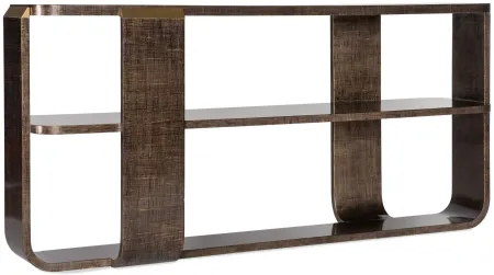 Melange Edmun Sofa Table in Dark wood by Hooker Furniture