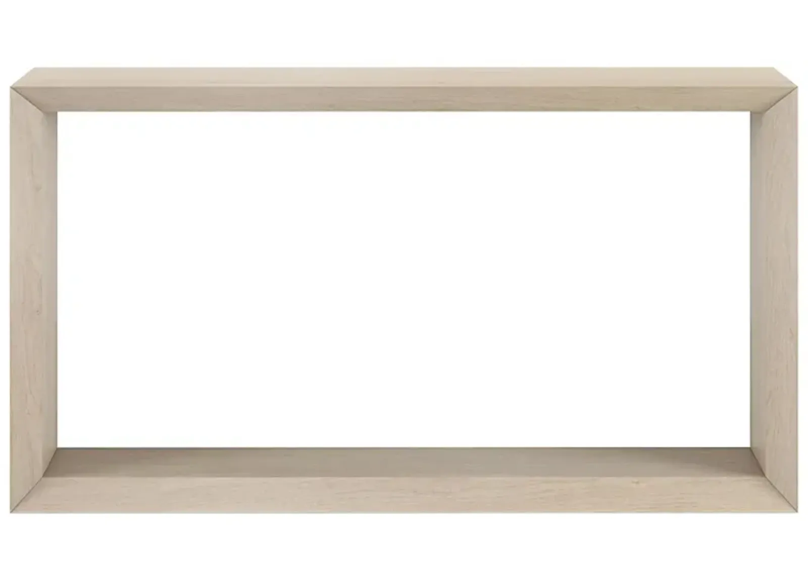 Ormond Console Table in Alder White by Hudson & Canal