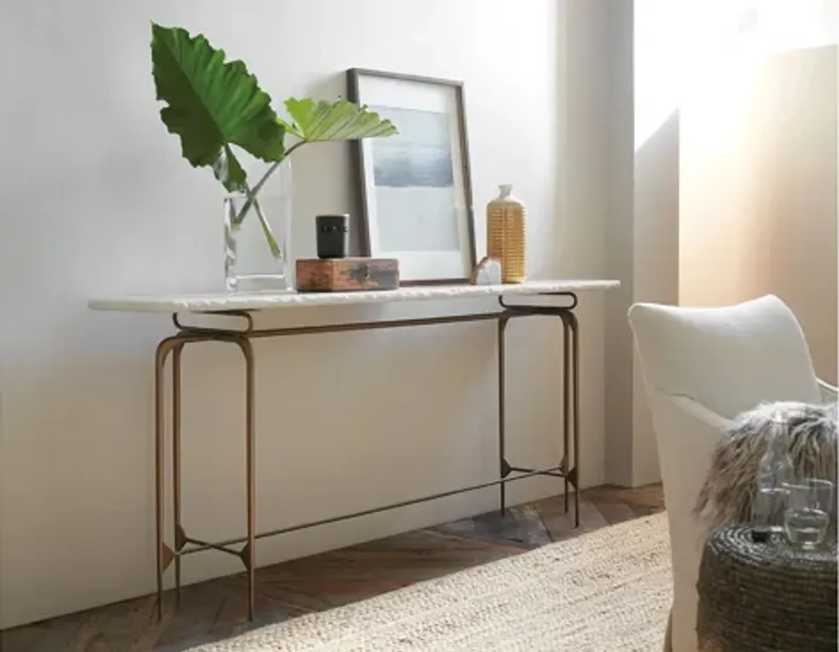 Sanctuary Metal Console Table