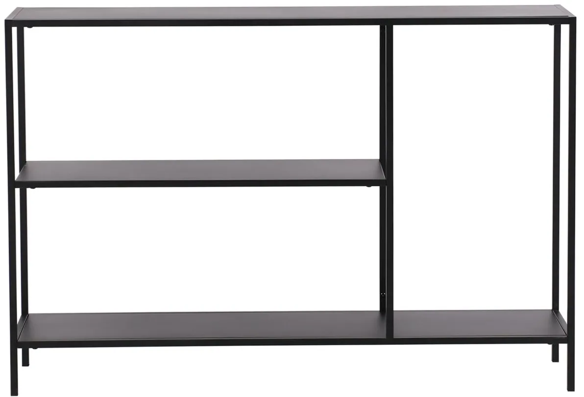 Liberia Console Table in Black by Unique Furniture