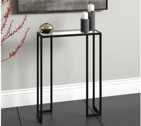 Mona Console Table in Blackened Bronze by Hudson & Canal