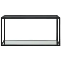 Ellis Console Table in Black Ink by Bellanest