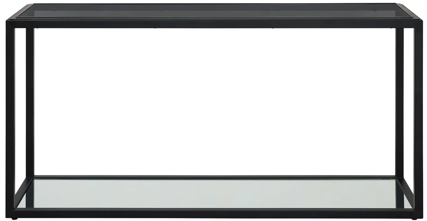 Ellis Console Table in Black Ink by Bellanest