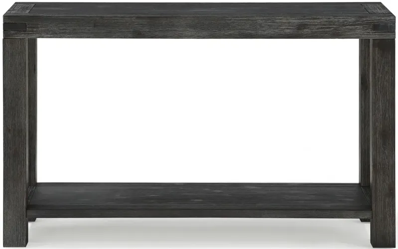 Meadow Solid Console Table in Rustic Truffle by Bellanest