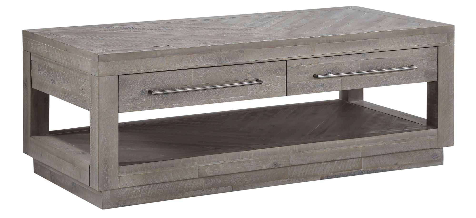 Alexandra Solid Wood Rectangular Coffee Table