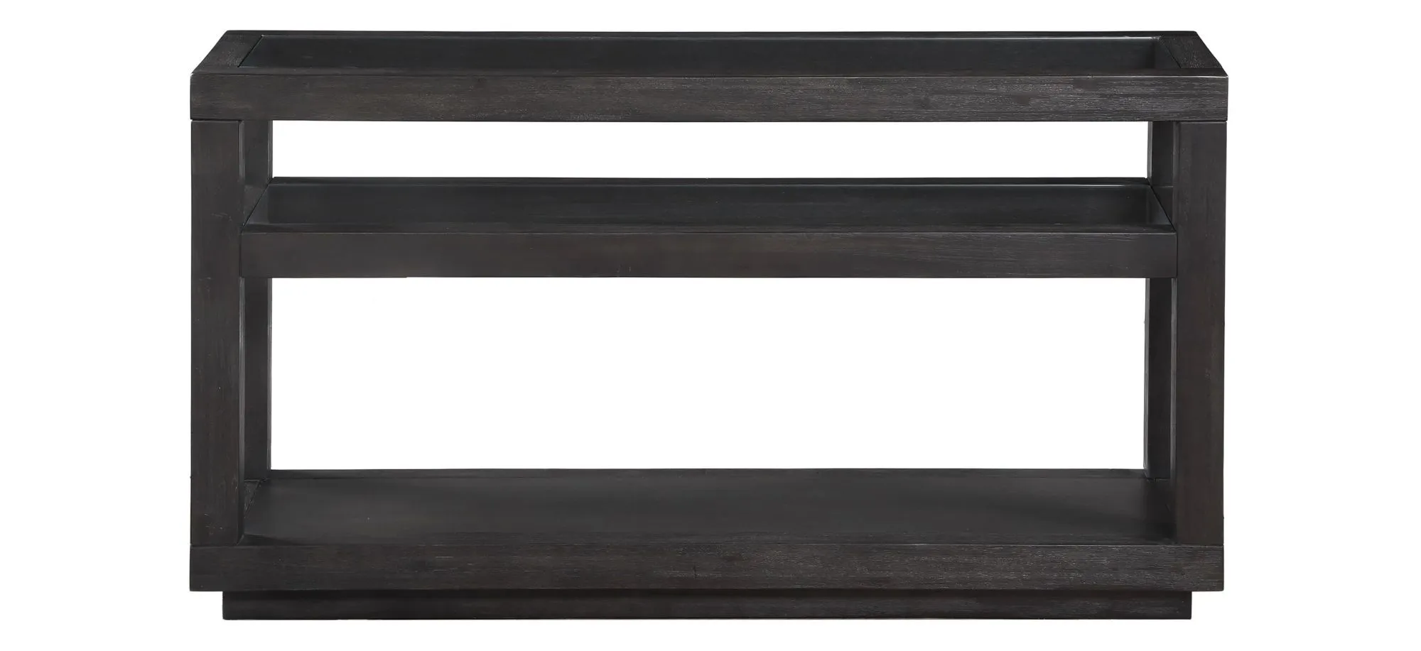 Oxford Oxford Console Table in Black Drifted Oak by Bellanest