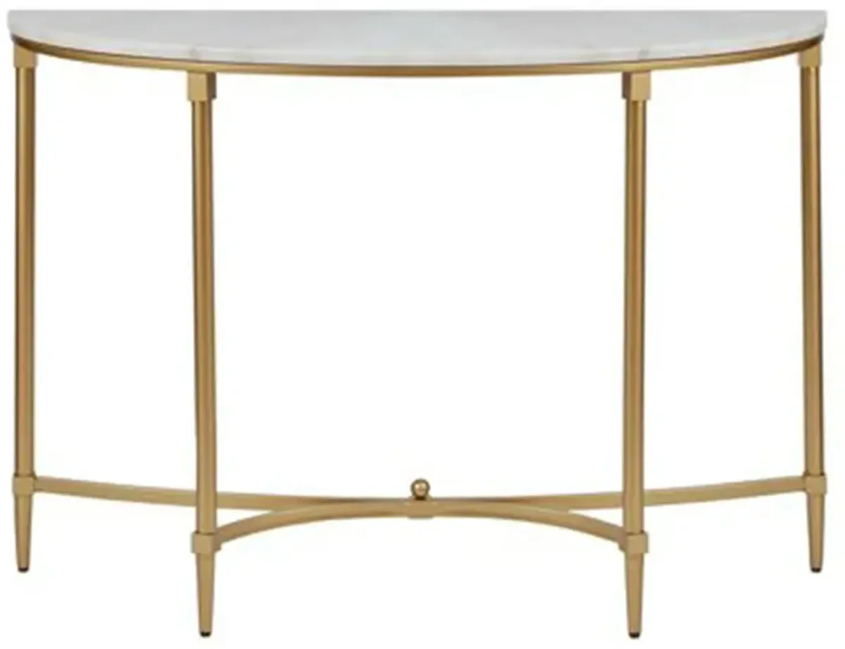 Clair Curved Console Table