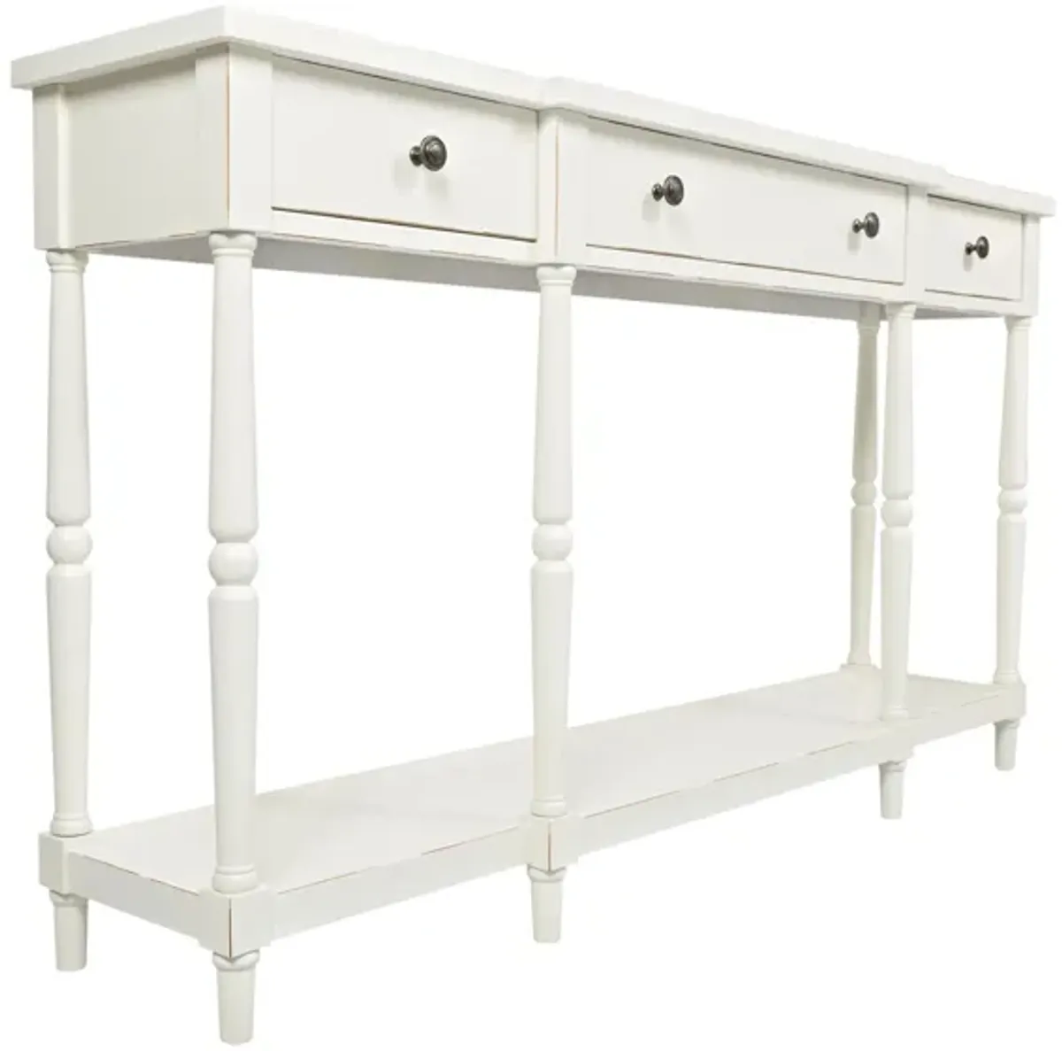 Stately Home Console Table in Antique White by Jofran