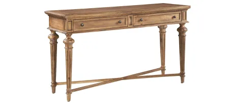 Wellington Hall Sofa Table in WELLINGTON NATURAL by Hekman Furniture Company