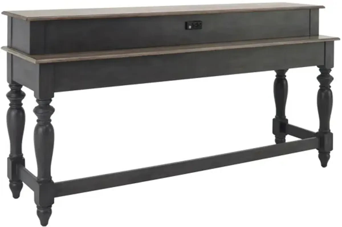 Charleston Rectangular Console Bar Table