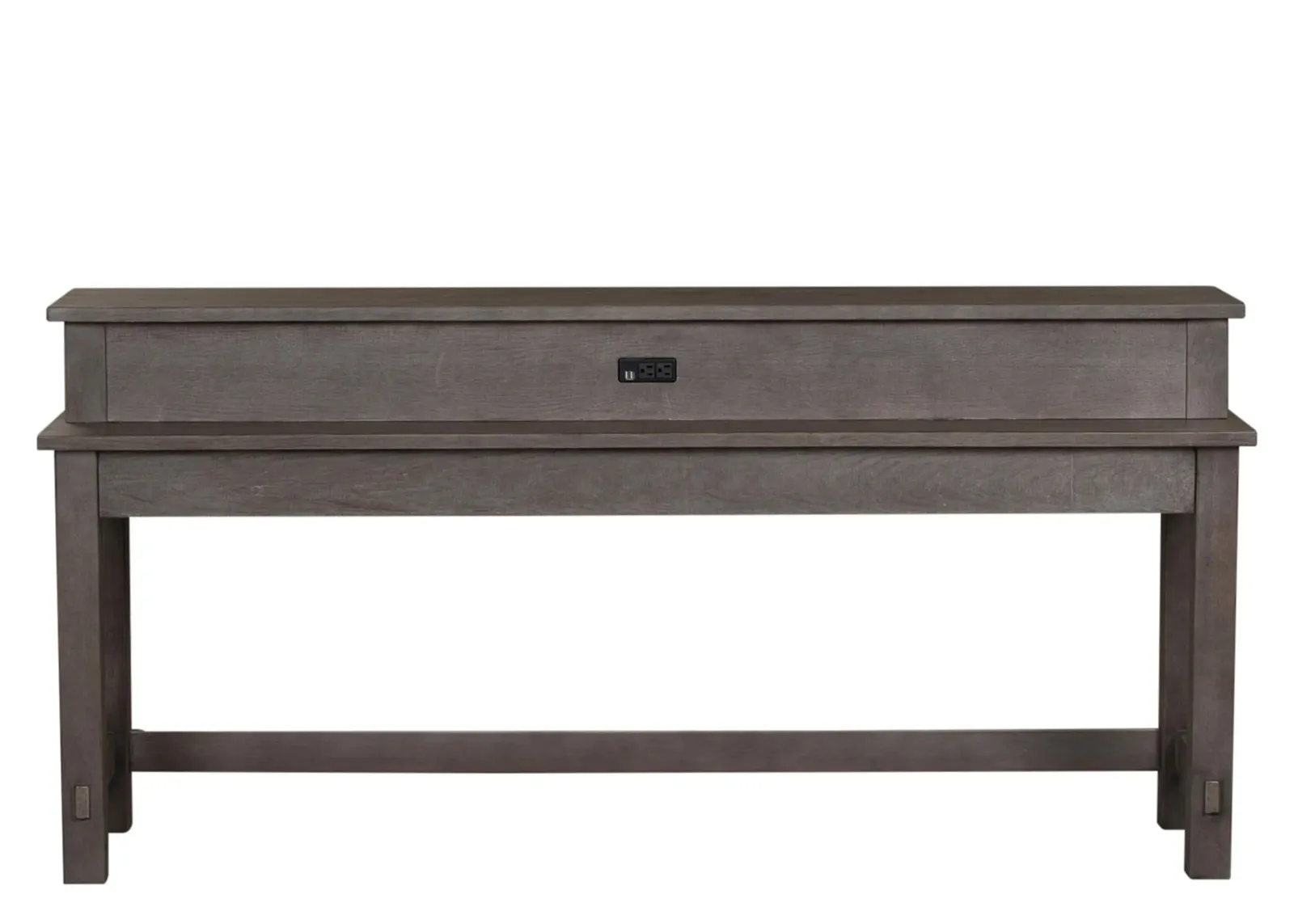 Marguerite Console Bar Table in Dusty Charcoal with Heavy Distressing by Liberty Furniture