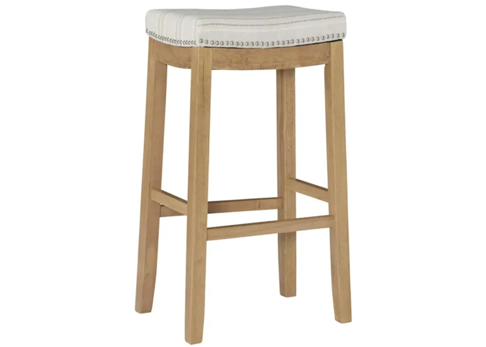 Claridge Bar Stool in Natural by Linon Home Decor