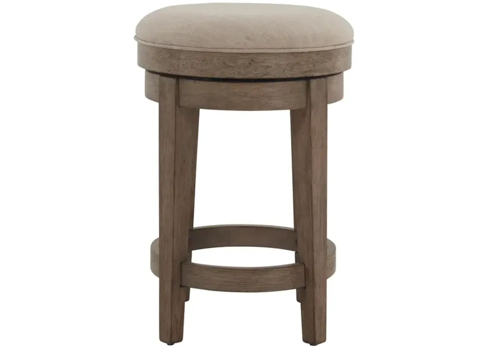 City Scape Swivel Console Stool in Beige by Liberty Furniture