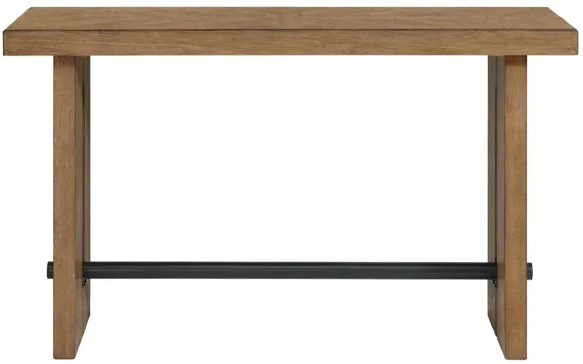 Landmark Sofa Table in Weathered Oak by Intercon