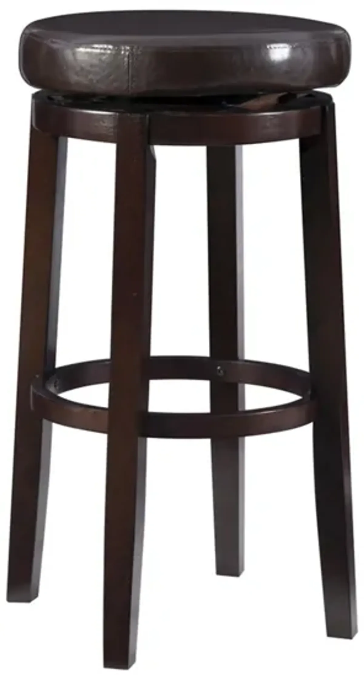 Maya Bar Stool in Dark Brown by Linon Home Decor