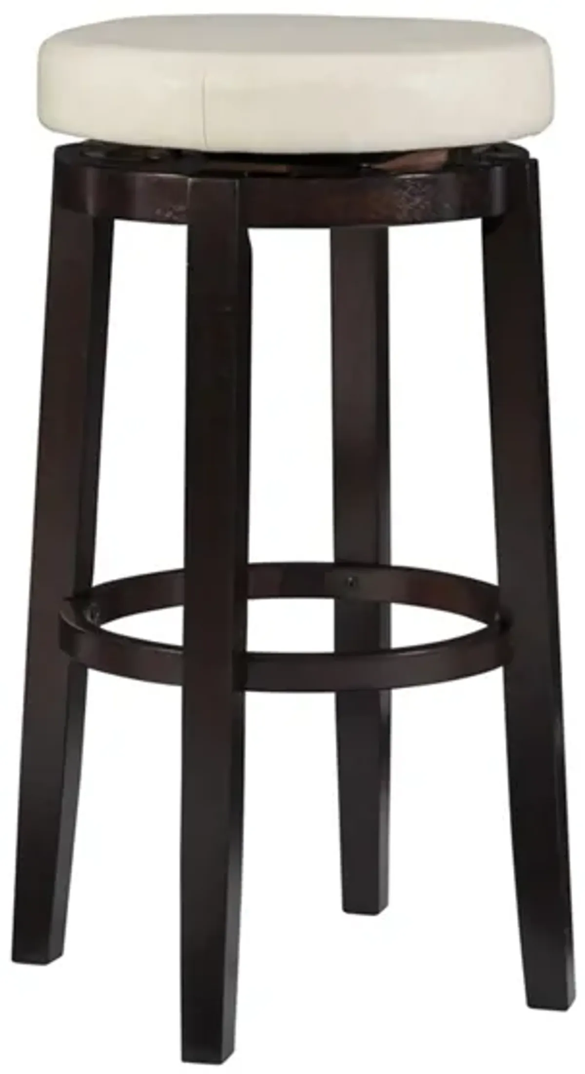 Maya Bar Stool in Dark Brown by Linon Home Decor