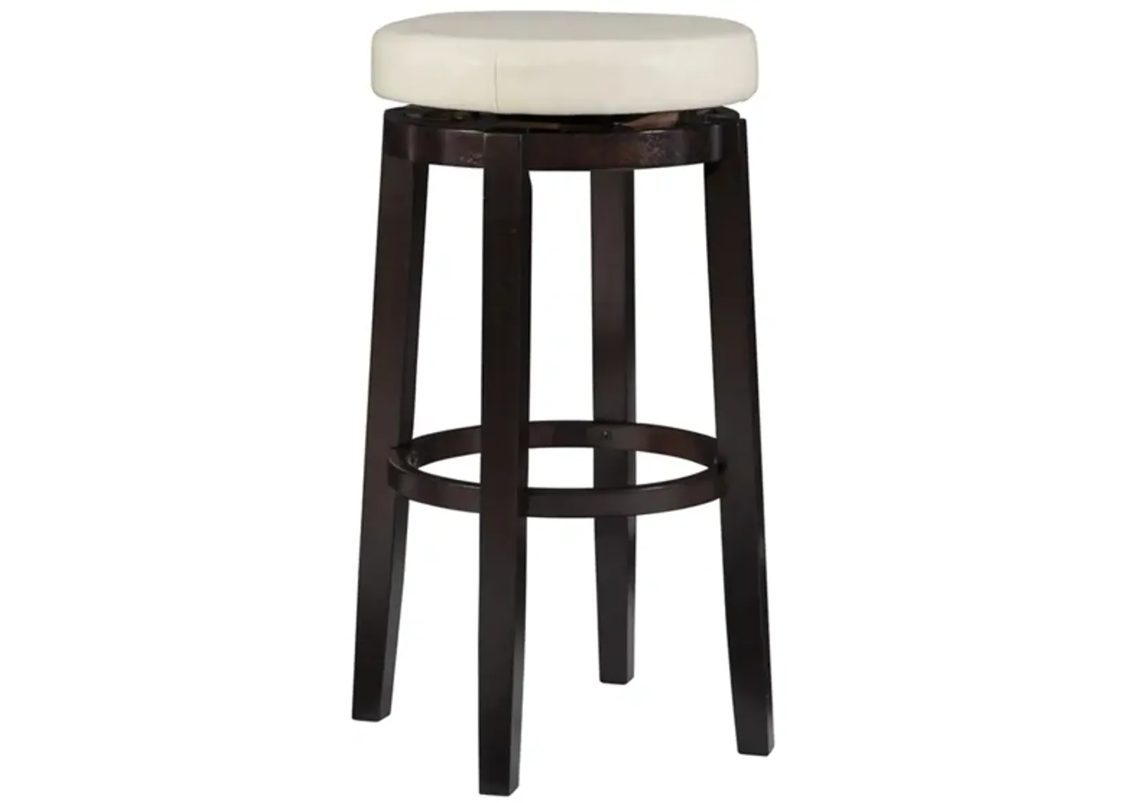 Maya Bar Stool in Dark Brown by Linon Home Decor