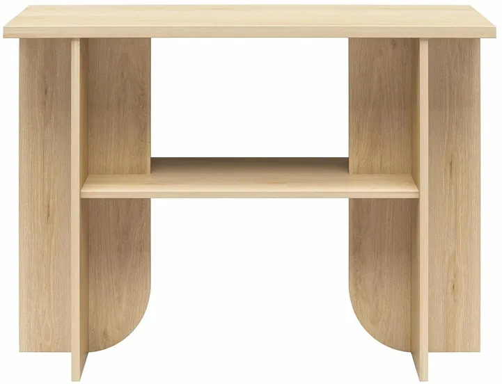 Voler Console Table by Novogratz in Blonde Oak by DOREL HOME FURNISHINGS