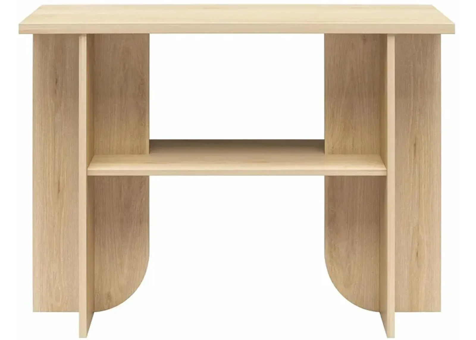 Voler Console Table by Novogratz in Blonde Oak by DOREL HOME FURNISHINGS