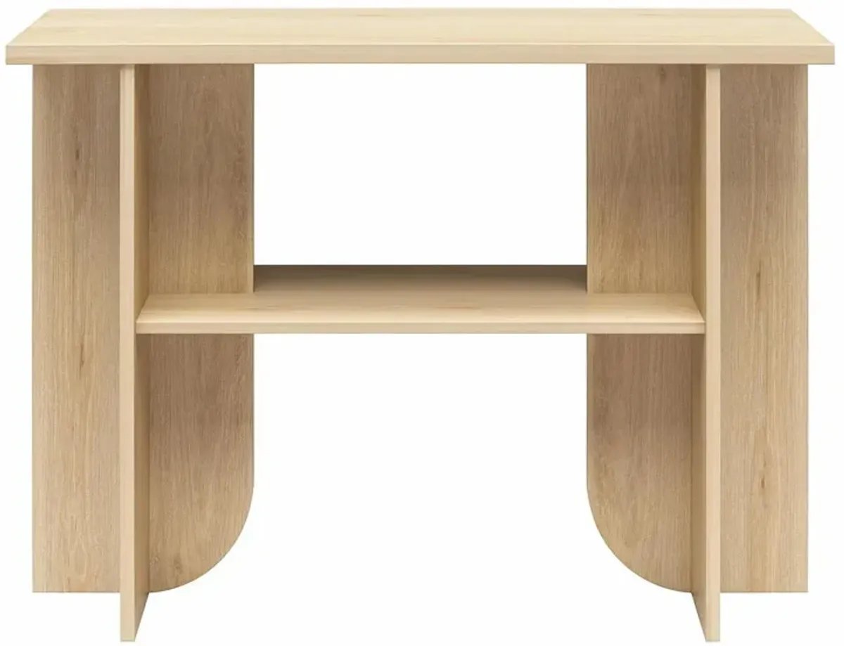 Voler Console Table by Novogratz in Blonde Oak by DOREL HOME FURNISHINGS