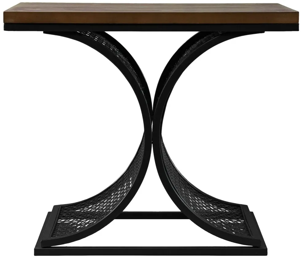 Kalani Side Table in Black by SEI Furniture