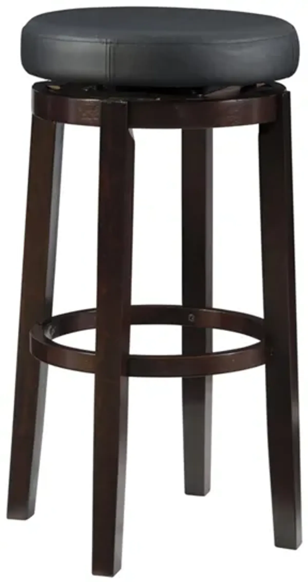 Maya Bar Stool in Dark Brown by Linon Home Decor