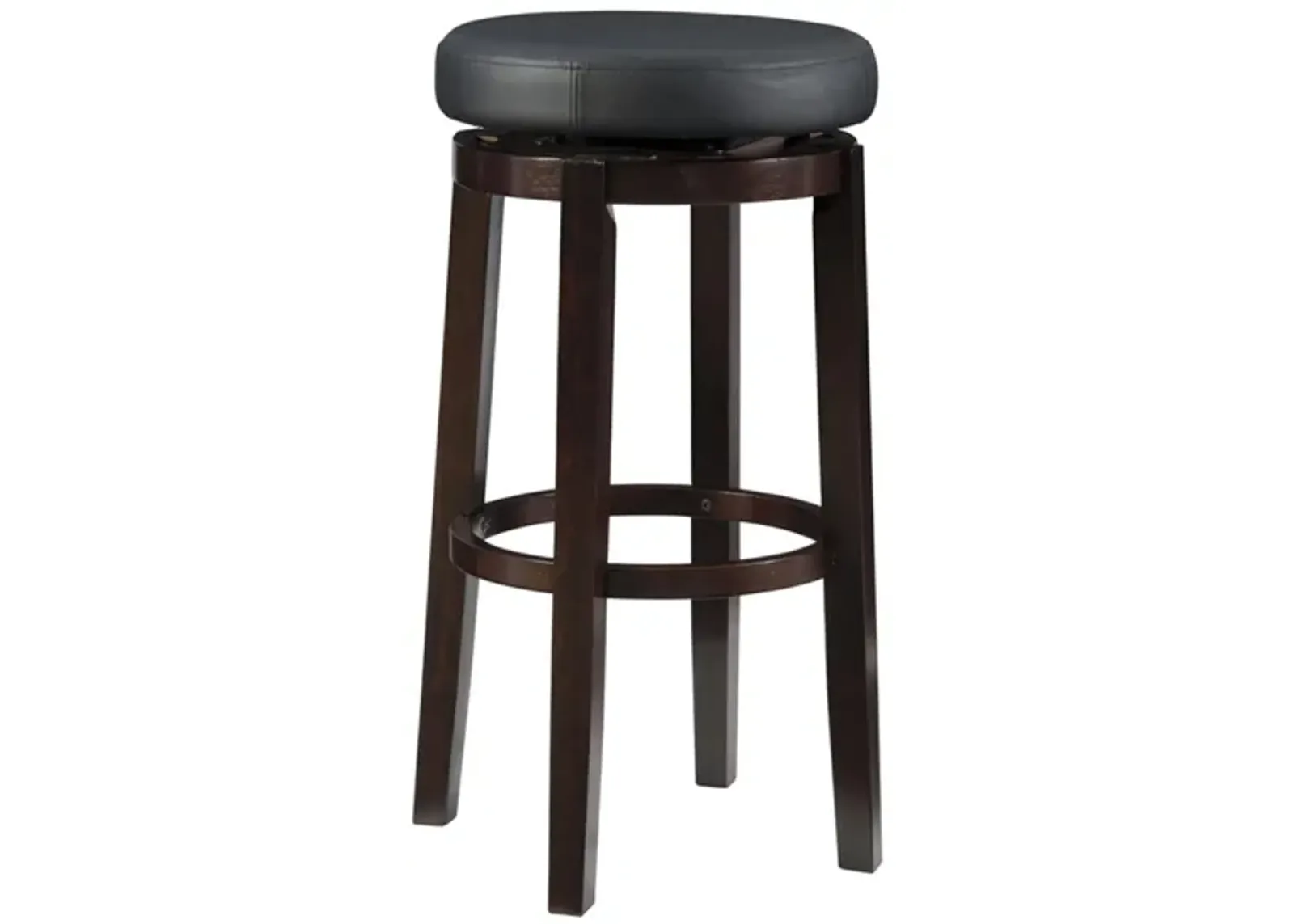 Maya Bar Stool in Dark Brown by Linon Home Decor