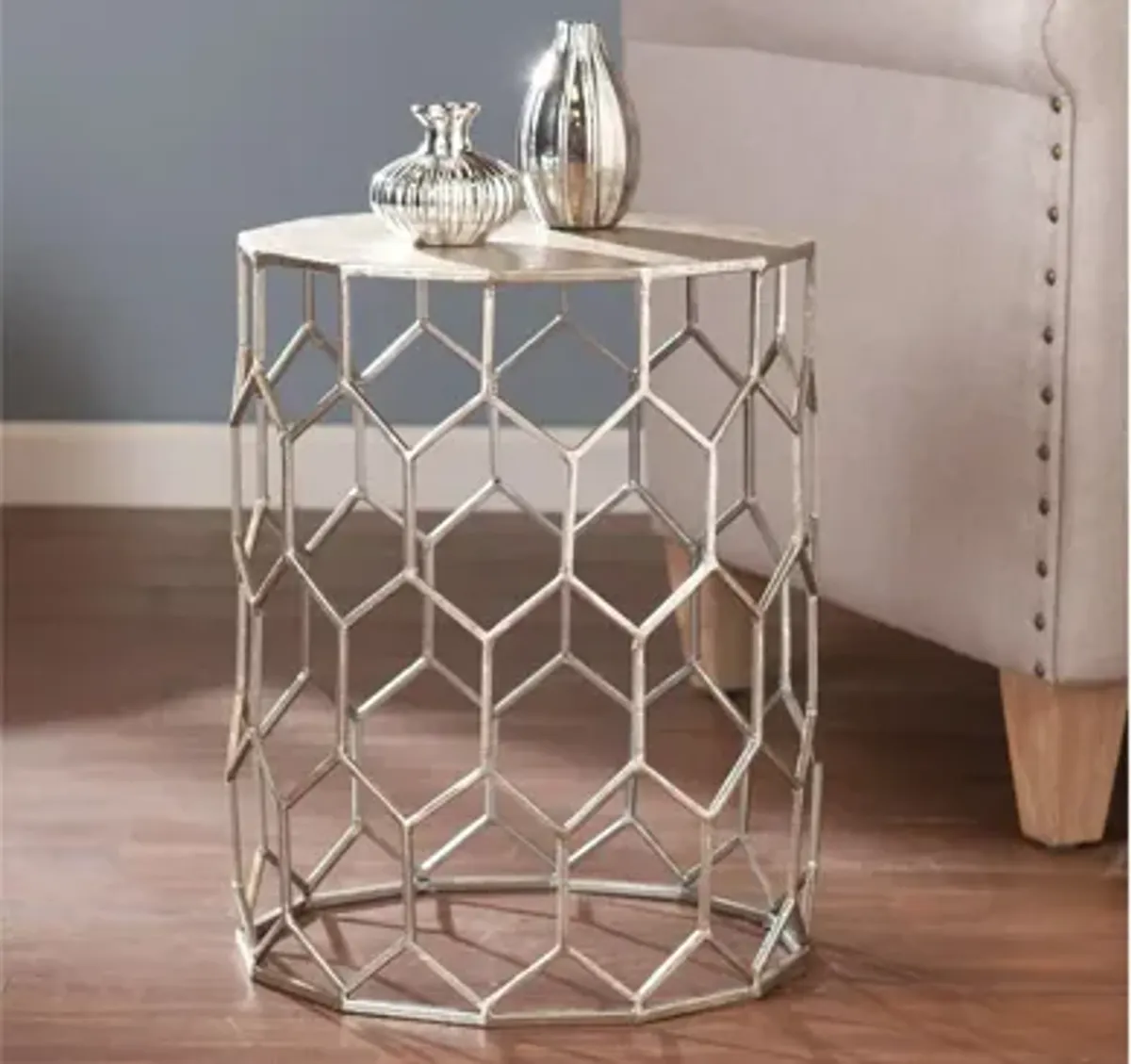 Marlee Metal Accent Table