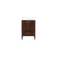 Rawlins 24" Bathroom Vanity in Florence Walnut by DOREL HOME FURNISHINGS