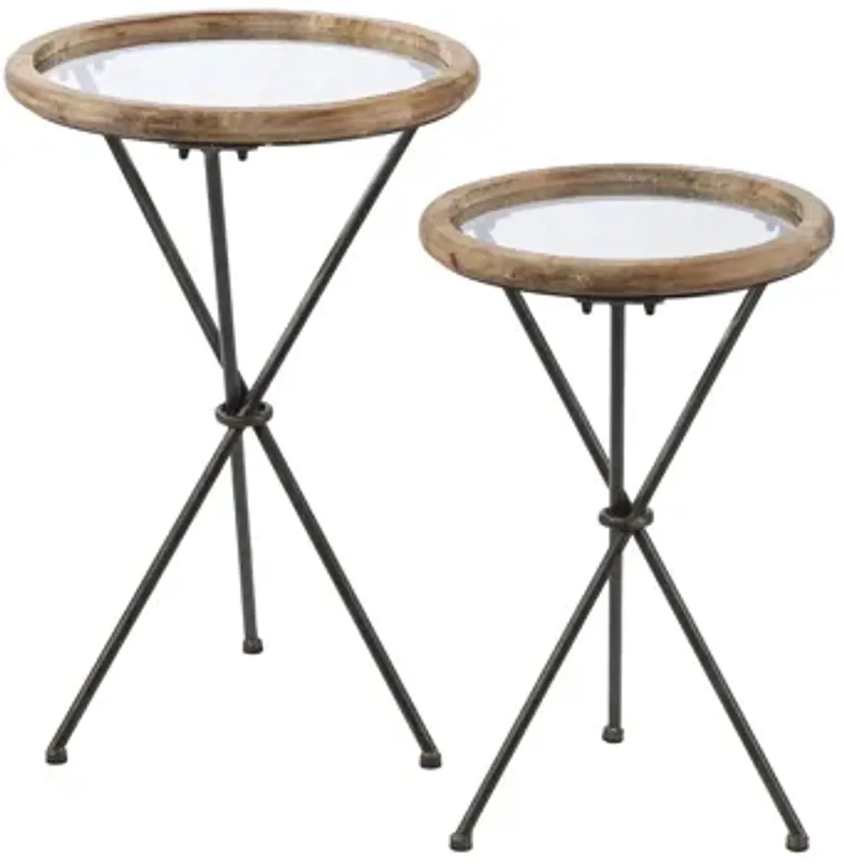 Mary 2-pc. Round Accent Table Set