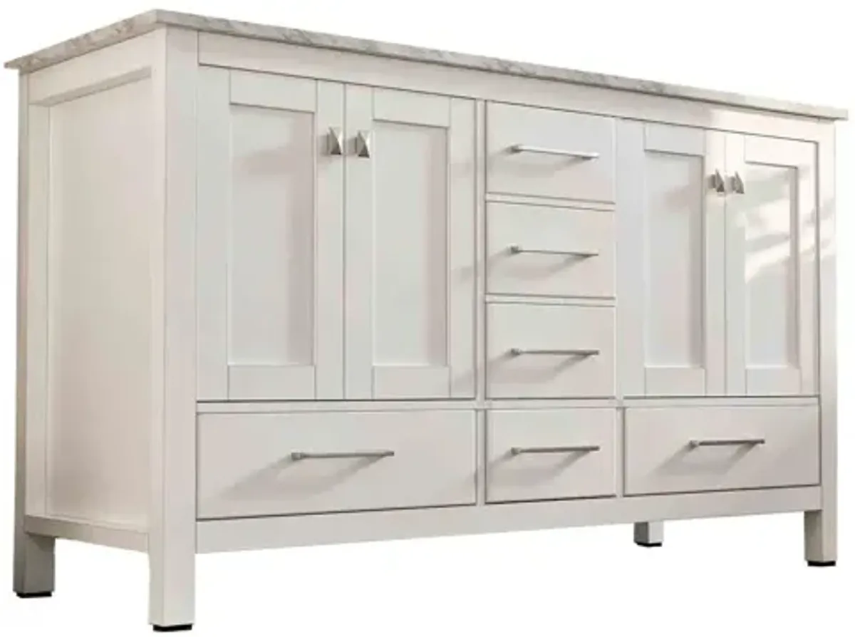 Sydney 60" Double Sink Bathroom Vanity