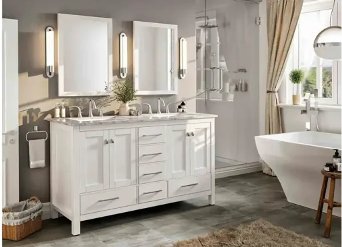 Sydney 60" Double Sink Bathroom Vanity