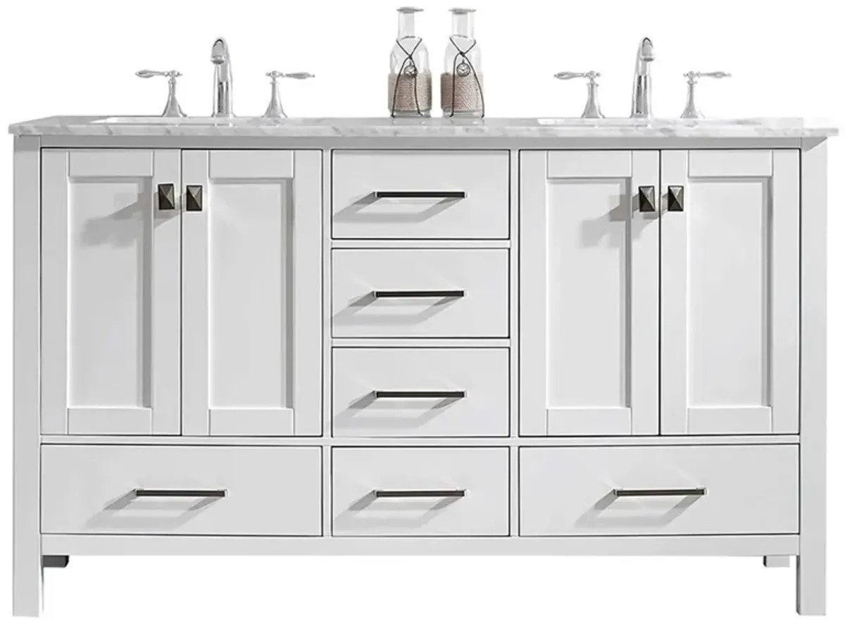 Sydney 60" Double Sink Bathroom Vanity