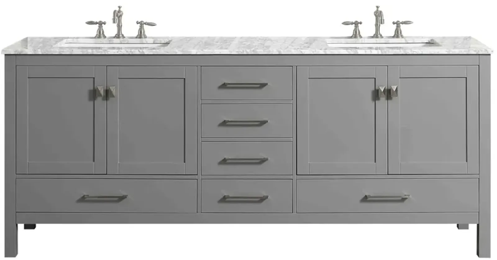 Sydney 72" Double Sink Bathroom Vanity