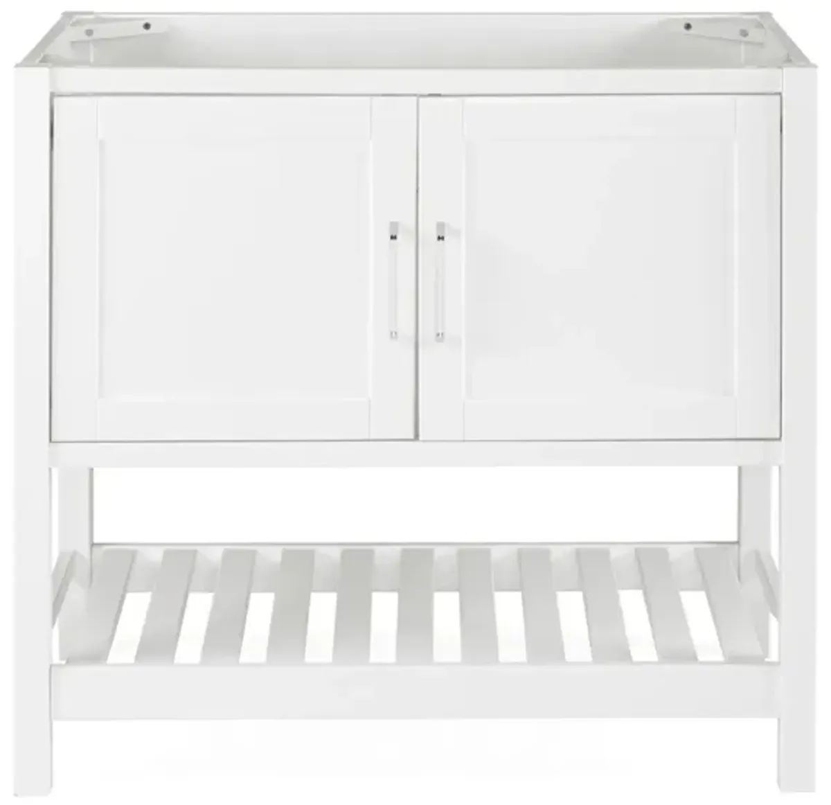 Bennet 36" Vanity Cabinet in White by Bolton Furniture