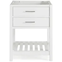 Harrison 24" Vanity Cabinet in White by Bolton Furniture