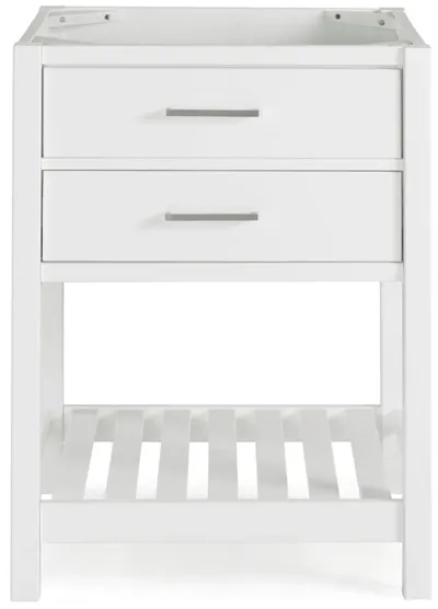 Harrison 24" Vanity Cabinet in White by Bolton Furniture