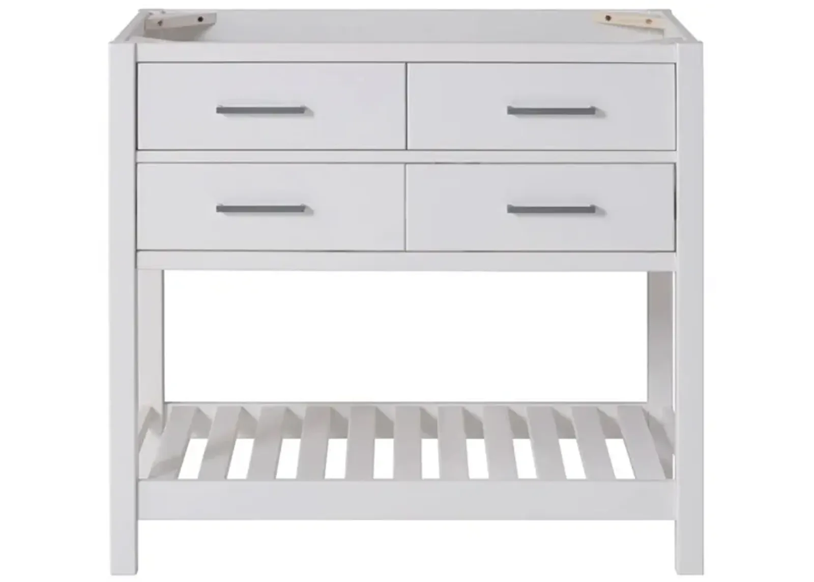 Harrison 36" Vanity Cabinet in White by Bolton Furniture