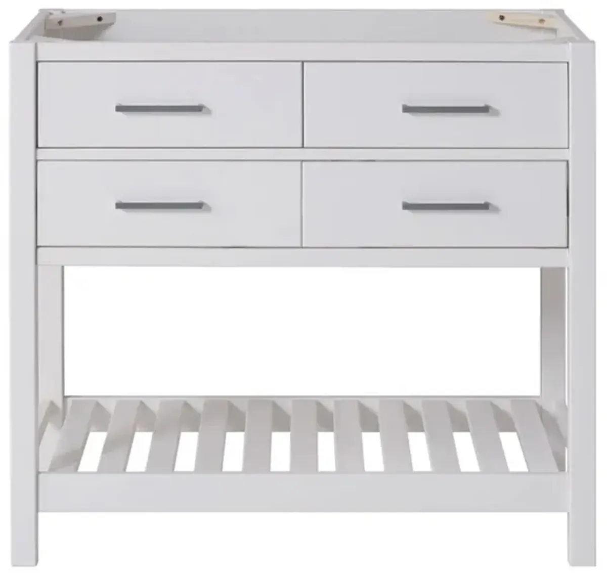 Harrison 36" Vanity Cabinet in White by Bolton Furniture