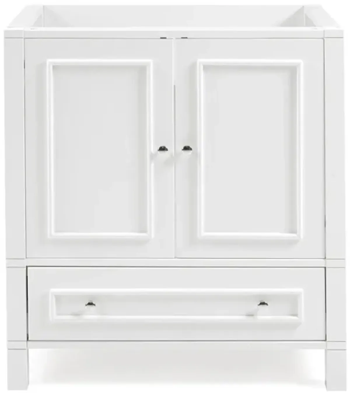 Williamsburg 30" Vanity Cabinet in White by Bolton Furniture